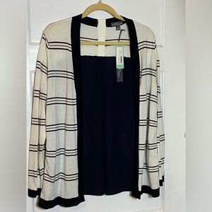 Striped Black and White Women's Sweater